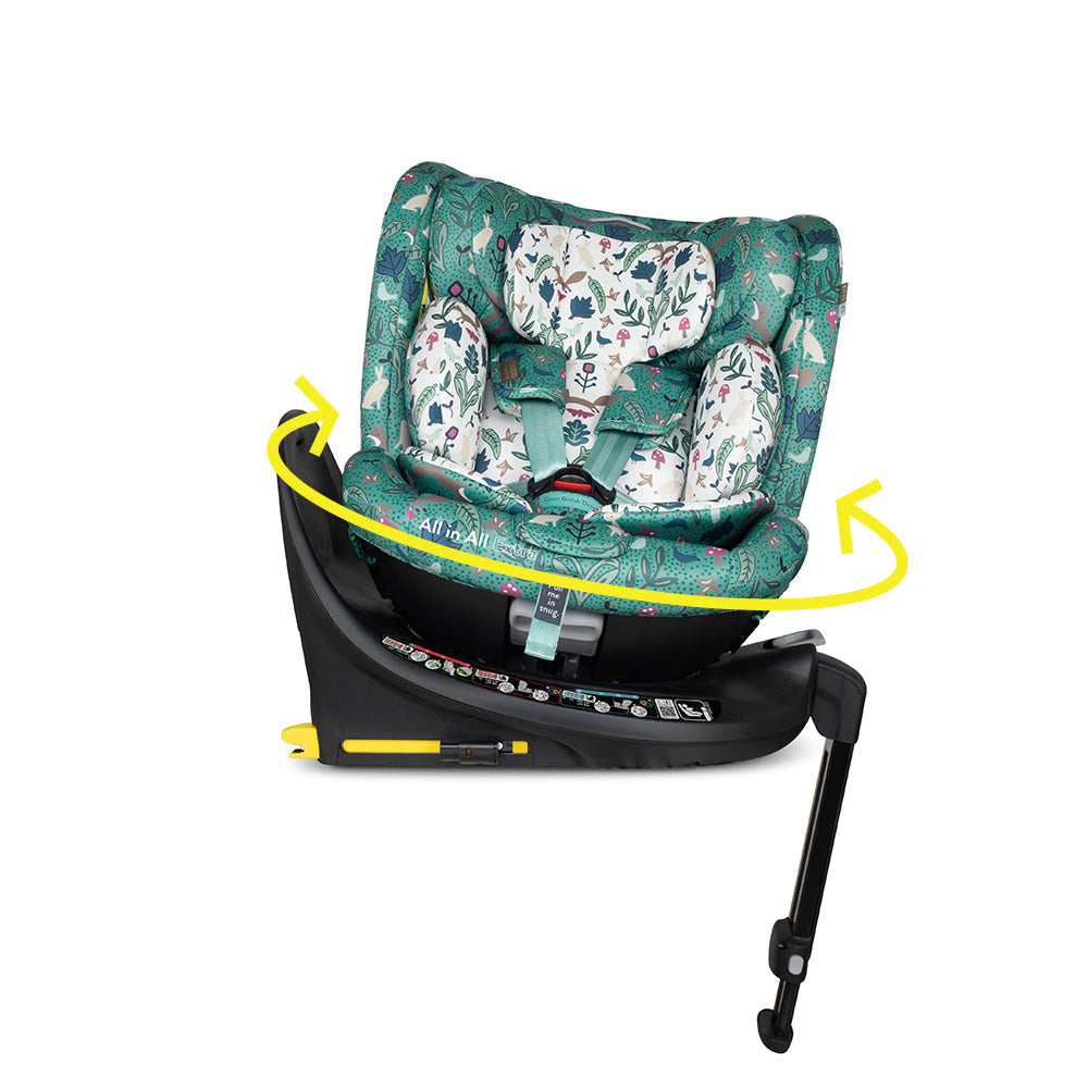 All in All Extra i-Size 360 Car Seat Masquerade